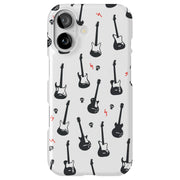 Rock Guitar Tough Cases For Apple iPhone (17, 16, 15, 14, 13, 12, 11, X, SE, 8, 7/ Air, Plus, Pro, Max, Mini, XR, XS), Print in USA