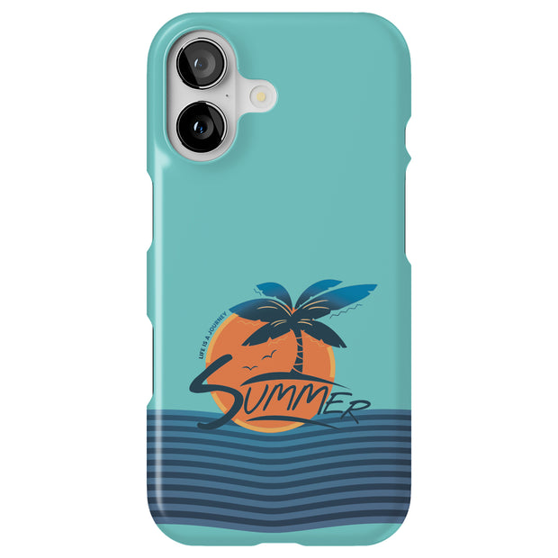 Palm Tree 01 Tough Cases For Apple iPhone (17, 16, 15, 14, 13, 12, 11, X, SE, 8, 7/ Air, Plus, Pro, Max, Mini, XR, XS), Print in USA