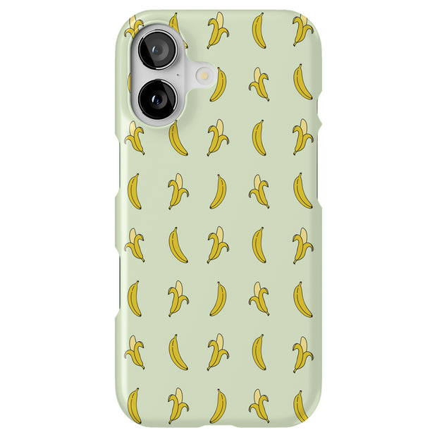 Cute Bananas Tough Cases For Apple iPhone (17, 16, 15, 14, 13, 12, 11, X, SE, 8, 7/ Air, Plus, Pro, Max, Mini, XR, XS), Print in USA