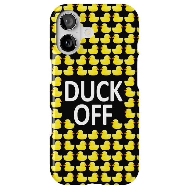 Duck OFF Tough Cases For Apple iPhone (17, 16, 15, 14, 13, 12, 11, X, SE, 8, 7/ Air, Plus, Pro, Max, Mini, XR, XS), Print in USA