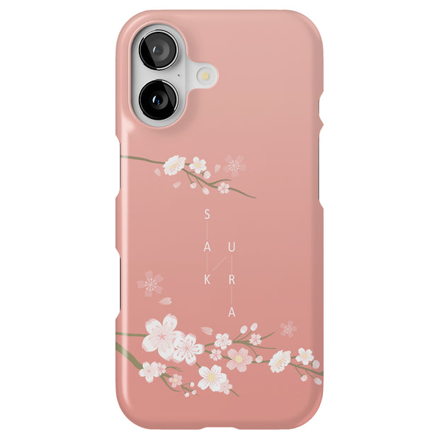 Cherry Blossom Tough Cases For Apple iPhone (17, 16, 15, 14, 13, 12, 11, X, SE, 8, 7/ Air, Plus, Pro, Max, Mini, XR, XS), Print in USA