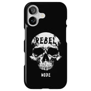 Rebel Skull Tough Cases For Apple iPhone (17, 16, 15, 14, 13, 12, 11, X, SE, 8, 7/ Air, Plus, Pro, Max, Mini, XR, XS), Print in USA