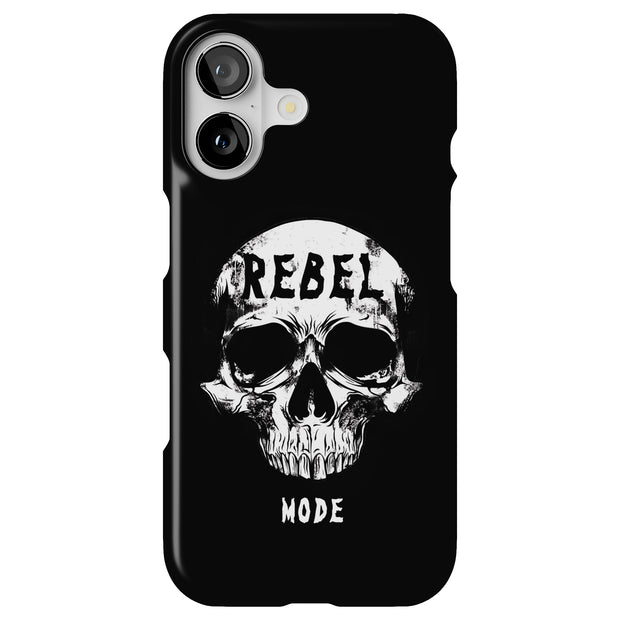 Rebel Skull Tough Cases For Apple iPhone (17, 16, 15, 14, 13, 12, 11, X, SE, 8, 7/ Air, Plus, Pro, Max, Mini, XR, XS), Print in USA