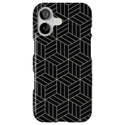 Blk Wht Box Tough Cases For Apple iPhone (17, 16, 15, 14, 13, 12, 11, X, SE, 8, 7/ Air, Plus, Pro, Max, Mini, XR, XS), Print in USA