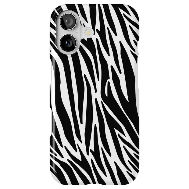Zebra 2 Tough Cases For Apple iPhone (17, 16, 15, 14, 13, 12, 11, X, SE, 8, 7/ Air, Plus, Pro, Max, Mini, XR, XS), Print in USA