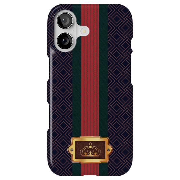 Royal Ribbon Tough Cases For Apple iPhone (17, 16, 15, 14, 13, 12, 11, X, SE, 8, 7/ Air, Plus, Pro, Max, Mini, XR, XS), Print in USA