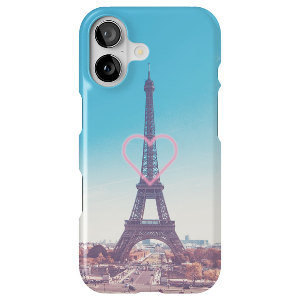 Fall in Paris Tough Cases For Apple iPhone (17, 16, 15, 14, 13, 12, 11, X, SE, 8, 7/ Air, Plus, Pro, Max, Mini, XR, XS), Print in USA