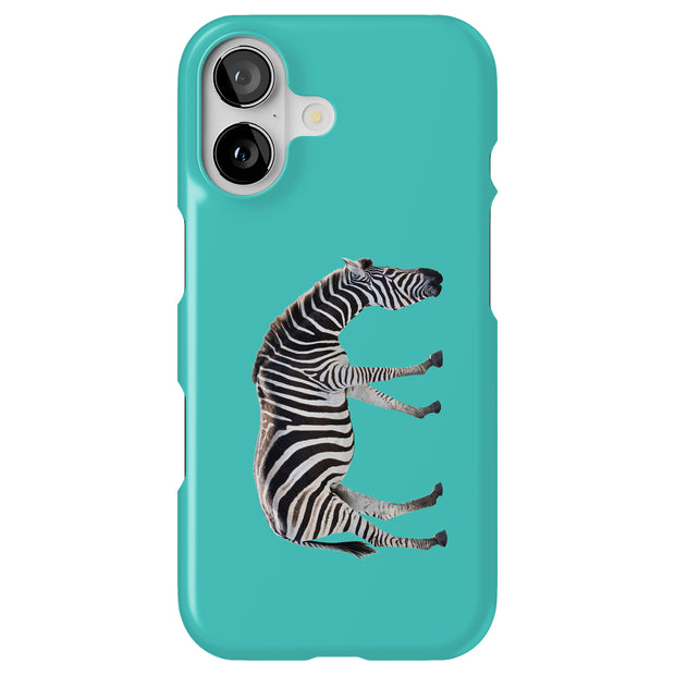 Zebra Photo Tough Cases For Apple iPhone (17, 16, 15, 14, 13, 12, 11, X, SE, 8, 7/ Air, Plus, Pro, Max, Mini, XR, XS), Print in USA
