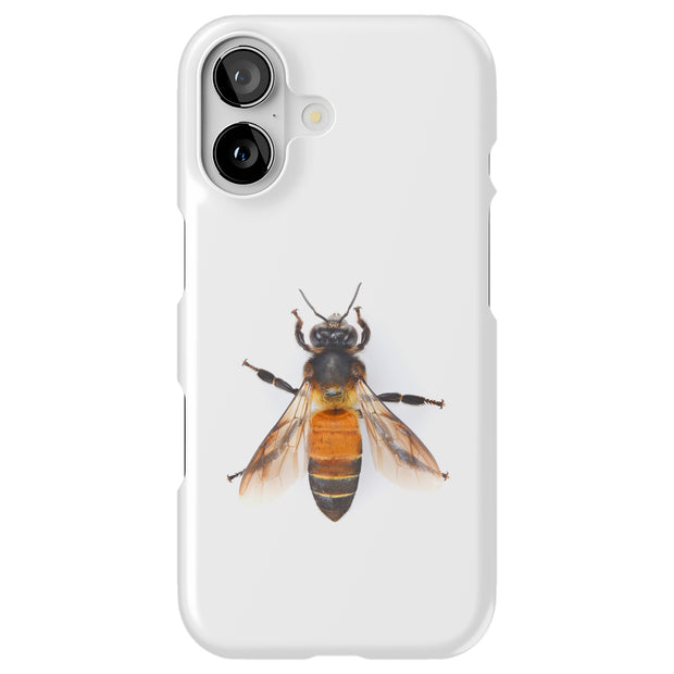 Bee Photo Tough Cases For Apple iPhone (17, 16, 15, 14, 13, 12, 11, X, SE, 8, 7/ Air, Plus, Pro, Max, Mini, XR, XS), Print in USA