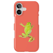 Frog Photo Tough Cases For Apple iPhone (17, 16, 15, 14, 13, 12, 11, X, SE, 8, 7/ Air, Plus, Pro, Max, Mini, XR, XS), Print in USA