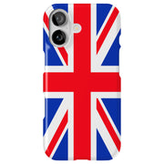 Flag UK Tough Cases For Apple iPhone (17, 16, 15, 14, 13, 12, 11, X, SE, 8, 7/ Air, Plus, Pro, Max, Mini, XR, XS), Print in USA