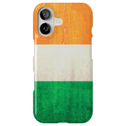 Ireland Flag  Tough Cases For Apple iPhone (17, 16, 15, 14, 13, 12, 11, X, SE, 8, 7/ Air, Plus, Pro, Max, Mini, XR, XS), Print in USA