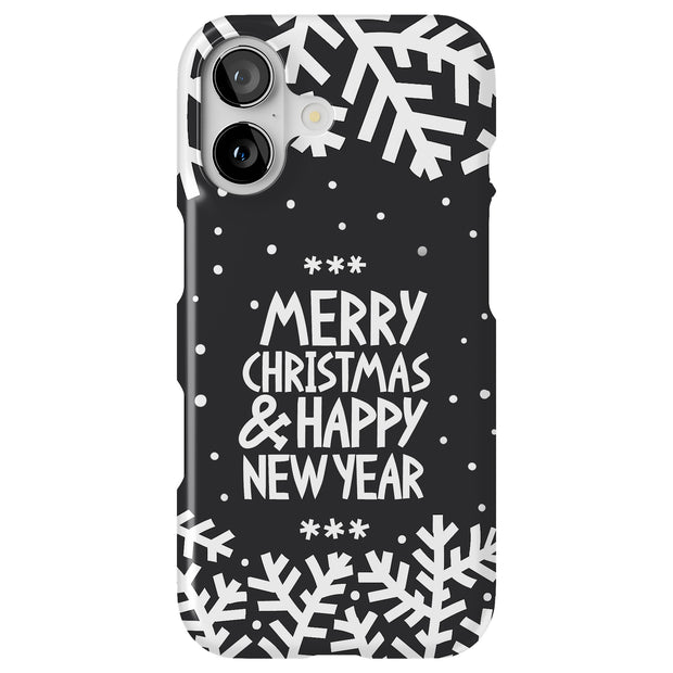Merry Christmas Tough Cases For Apple iPhone (17, 16, 15, 14, 13, 12, 11, X, SE, 8, 7/ Air, Plus, Pro, Max, Mini, XR, XS), Print in USA