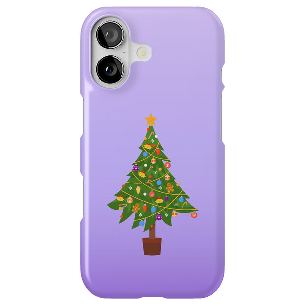 Xmas Tree Tough Cases For Apple iPhone (17, 16, 15, 14, 13, 12, 11, X, SE, 8, 7/ Air, Plus, Pro, Max, Mini, XR, XS), Print in USA