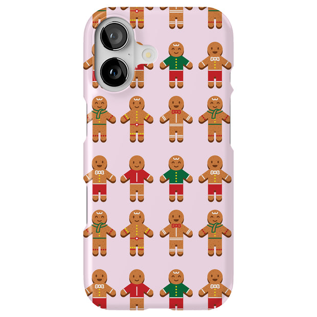 Gingerbread Man Tough Cases For Apple iPhone (17, 16, 15, 14, 13, 12, 11, X, SE, 8, 7/ Air, Plus, Pro, Max, Mini, XR, XS), Print in USA
