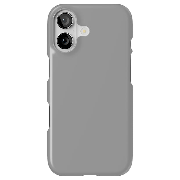 Gray Tough Cases For Apple iPhone (17, 16, 15, 14, 13, 12, 11, X, SE, 8, 7/ Air, Plus, Pro, Max, Mini, XR, XS), Print in USA