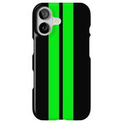 Racing Stripe 6 Tough Cases For Apple iPhone (17, 16, 15, 14, 13, 12, 11, X, SE, 8, 7/ Air, Plus, Pro, Max, Mini, XR, XS), Print in USA