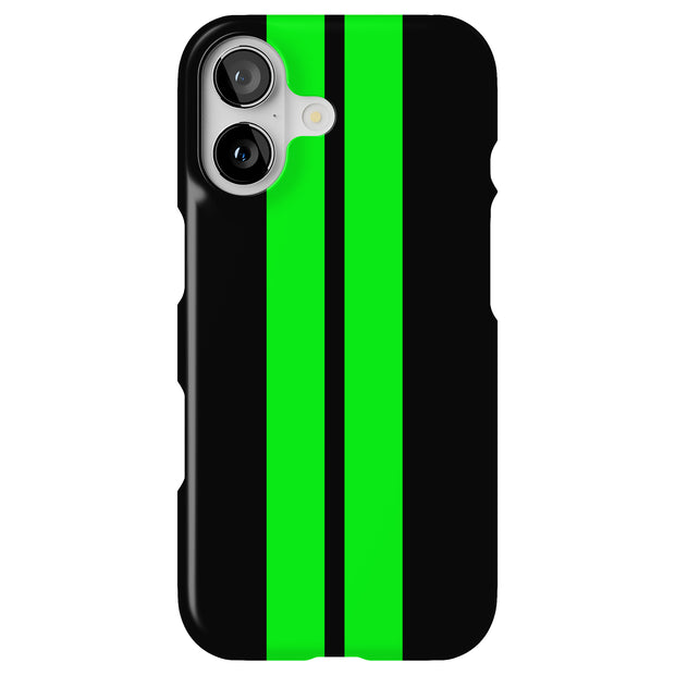 Racing Stripe 6 Tough Cases For Apple iPhone (17, 16, 15, 14, 13, 12, 11, X, SE, 8, 7/ Air, Plus, Pro, Max, Mini, XR, XS), Print in USA
