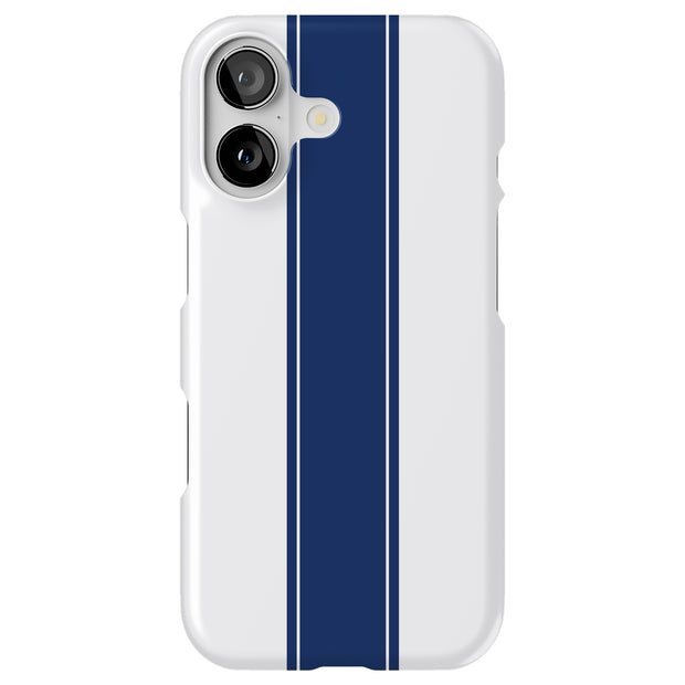 Racing Stripe 8 Tough Cases For Apple iPhone (17, 16, 15, 14, 13, 12, 11, X, SE, 8, 7/ Air, Plus, Pro, Max, Mini, XR, XS), Print in USA