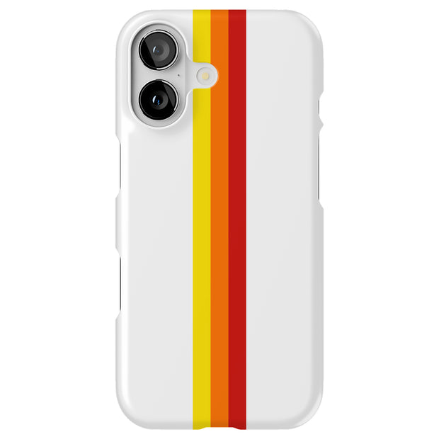Race Stripe 11 Tough Cases For Apple iPhone (17, 16, 15, 14, 13, 12, 11, X, SE, 8, 7/ Air, Plus, Pro, Max, Mini, XR, XS), Print in USA