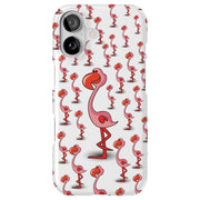 Flamingo One Tough Cases For Apple iPhone (17, 16, 15, 14, 13, 12, 11, X, SE, 8, 7/ Air, Plus, Pro, Max, Mini, XR, XS), Print in USA