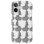 Hippo One Tough Cases For Apple iPhone (17, 16, 15, 14, 13, 12, 11, X, SE, 8, 7/ Air, Plus, Pro, Max, Mini, XR, XS), Print in USA