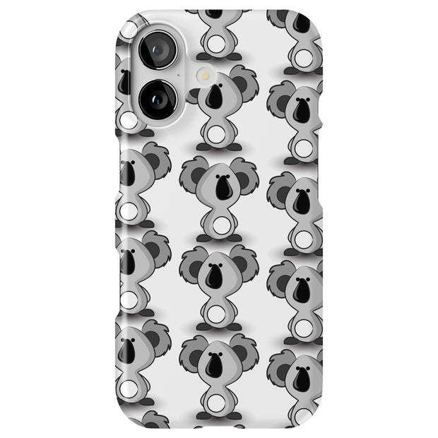 Koala One Tough Cases For Apple iPhone (17, 16, 15, 14, 13, 12, 11, X, SE, 8, 7/ Air, Plus, Pro, Max, Mini, XR, XS), Print in USA