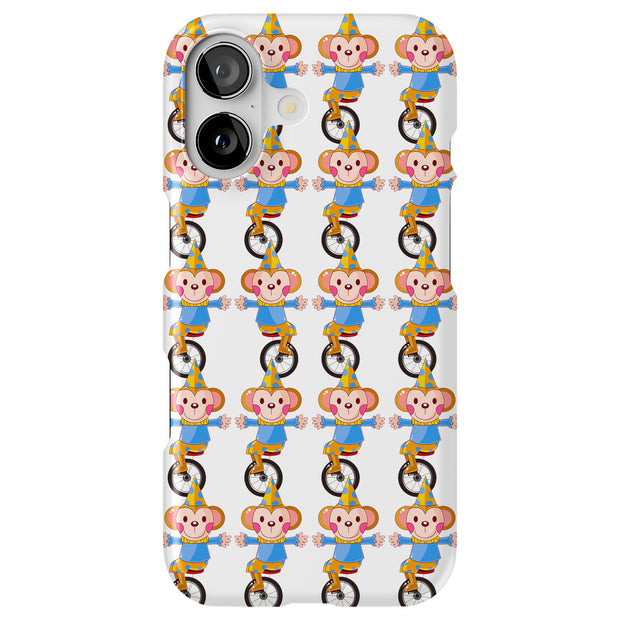 Circus Monkey Tough Cases For Apple iPhone (17, 16, 15, 14, 13, 12, 11, X, SE, 8, 7/ Air, Plus, Pro, Max, Mini, XR, XS), Print in USA