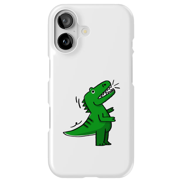 Dinosaur Cute 2 Tough Cases For Apple iPhone (17, 16, 15, 14, 13, 12, 11, X, SE, 8, 7/ Air, Plus, Pro, Max, Mini, XR, XS), Print in USA