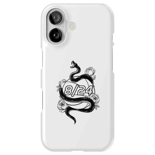 Kobe Mamba Clr Tough Cases For Apple iPhone (17, 16, 15, 14, 13, 12, 11, X, SE, 8, 7/ Air, Plus, Pro, Max, Mini, XR, XS), Print in USA