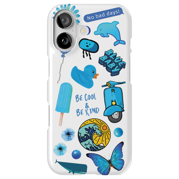 Butterfly Duck Tough Cases For Apple iPhone (17, 16, 15, 14, 13, 12, 11, X, SE, 8, 7/ Air, Plus, Pro, Max, Mini, XR, XS), Print in USA