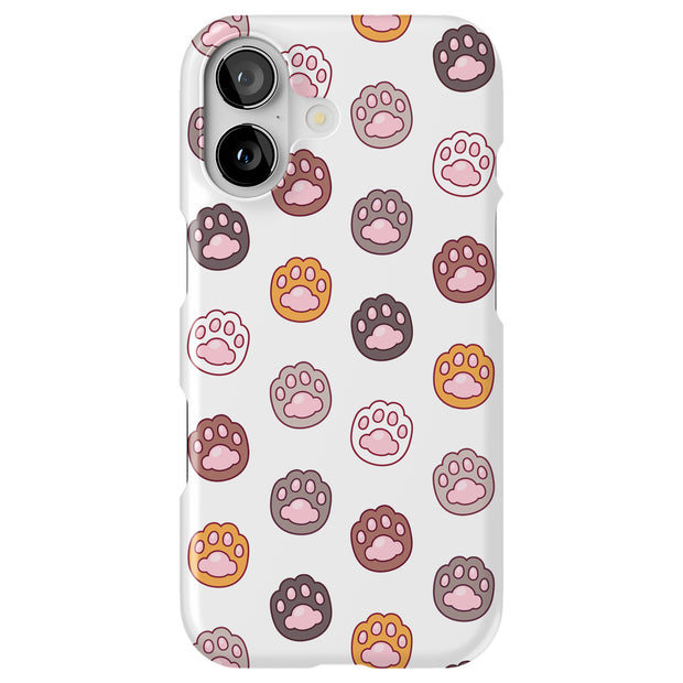 Cat Paw 3 Tough Cases For Apple iPhone (17, 16, 15, 14, 13, 12, 11, X, SE, 8, 7/ Air, Plus, Pro, Max, Mini, XR, XS), Print in USA