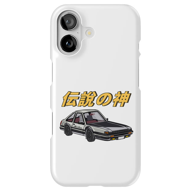 AE86 Car Style Tough Cases For Apple iPhone (17, 16, 15, 14, 13, 12, 11, X, SE, 8, 7/ Air, Plus, Pro, Max, Mini, XR, XS), Print in USA