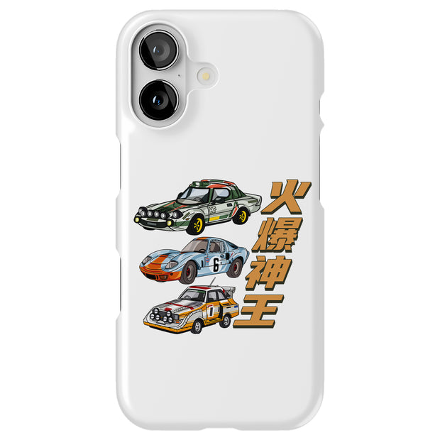 Lancia Style Tough Cases For Apple iPhone (17, 16, 15, 14, 13, 12, 11, X, SE, 8, 7/ Air, Plus, Pro, Max, Mini, XR, XS), Print in USA