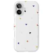 Cute Love Heart Tough Cases For Apple iPhone (17, 16, 15, 14, 13, 12, 11, X, SE, 8, 7/ Air, Plus, Pro, Max, Mini, XR, XS), Print in USA