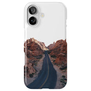 Desert Highway Tough Cases For Apple iPhone (17, 16, 15, 14, 13, 12, 11, X, SE, 8, 7/ Air, Plus, Pro, Max, Mini, XR, XS), Print in USA