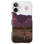 Twilight Cactus Tough Cases For Apple iPhone (17, 16, 15, 14, 13, 12, 11, X, SE, 8, 7/ Air, Plus, Pro, Max, Mini, XR, XS), Print in USA