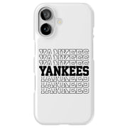 Yankees Tough Cases For Apple iPhone (17, 16, 15, 14, 13, 12, 11, X, SE, 8, 7/ Air, Plus, Pro, Max, Mini, XR, XS), Print in USA