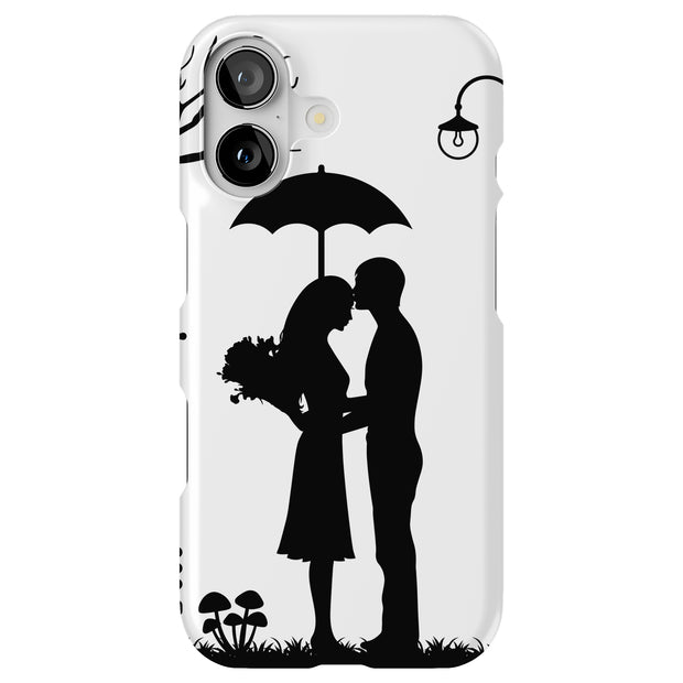 Loving Couple Tough Cases For Apple iPhone (17, 16, 15, 14, 13, 12, 11, X, SE, 8, 7/ Air, Plus, Pro, Max, Mini, XR, XS), Print in USA