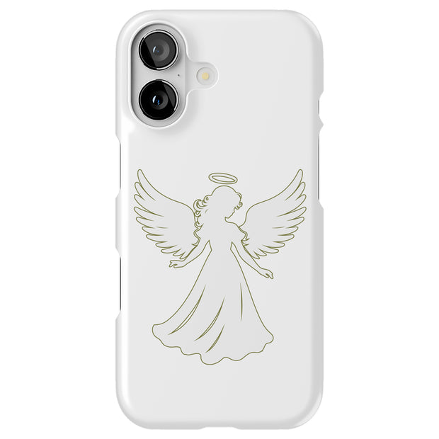 Heavenly Angel Tough Cases For Apple iPhone (17, 16, 15, 14, 13, 12, 11, X, SE, 8, 7/ Air, Plus, Pro, Max, Mini, XR, XS), Print in USA