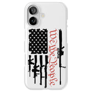 We People Gun 1 Tough Cases For Apple iPhone (17, 16, 15, 14, 13, 12, 11, X, SE, 8, 7/ Air, Plus, Pro, Max, Mini, XR, XS), Print in USA