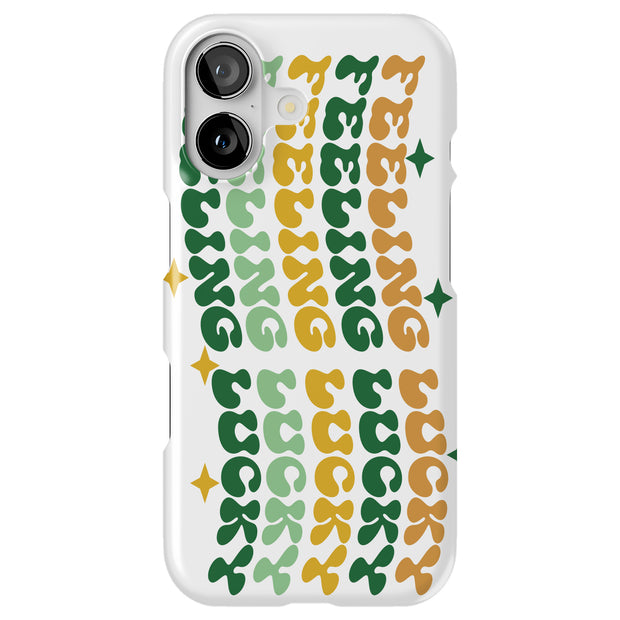 Feeling Lucky 1 Tough Cases For Apple iPhone (17, 16, 15, 14, 13, 12, 11, X, SE, 8, 7/ Air, Plus, Pro, Max, Mini, XR, XS), Print in USA