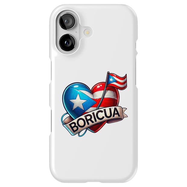 Puerto Boricua Tough Cases For Apple iPhone (17, 16, 15, 14, 13, 12, 11, X, SE, 8, 7/ Air, Plus, Pro, Max, Mini, XR, XS), Print in USA