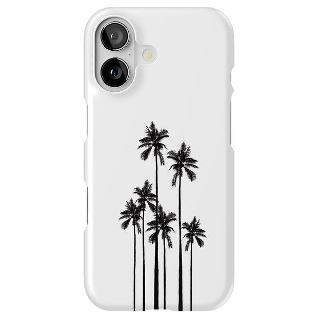 Palm Trees Tough Cases For Apple iPhone (17, 16, 15, 14, 13, 12, 11, X, SE, 8, 7/ Air, Plus, Pro, Max, Mini, XR, XS), Print in USA