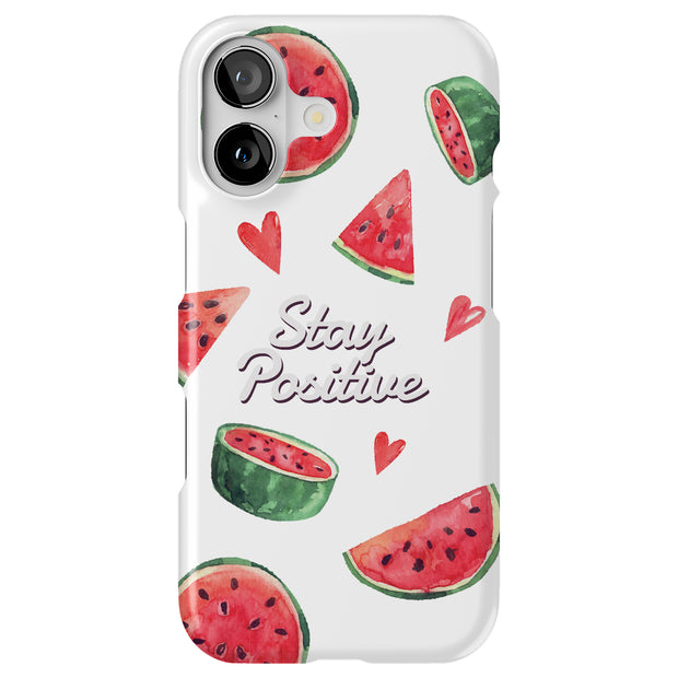 Watermelon Tough Cases For Apple iPhone (17, 16, 15, 14, 13, 12, 11, X, SE, 8, 7/ Air, Plus, Pro, Max, Mini, XR, XS), Print in USA