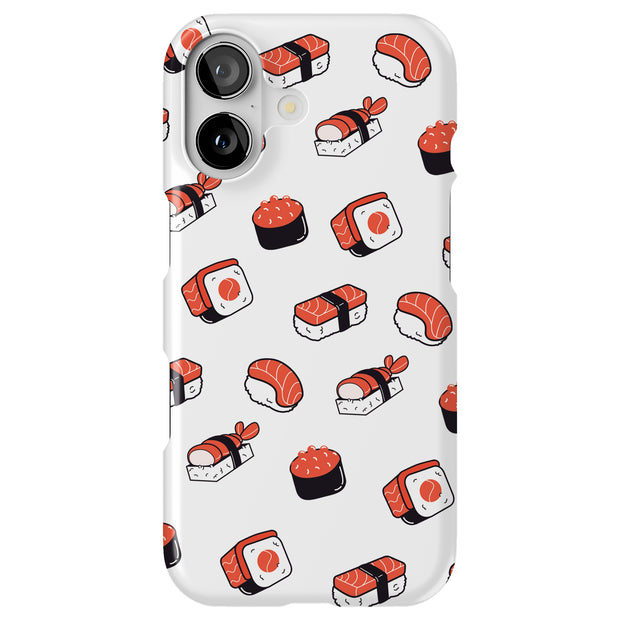 Sushi Sashimi Tough Cases For Apple iPhone (17, 16, 15, 14, 13, 12, 11, X, SE, 8, 7/ Air, Plus, Pro, Max, Mini, XR, XS), Print in USA