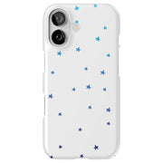 Star Blue Tough Cases For Apple iPhone (17, 16, 15, 14, 13, 12, 11, X, SE, 8, 7/ Air, Plus, Pro, Max, Mini, XR, XS), Print in USA