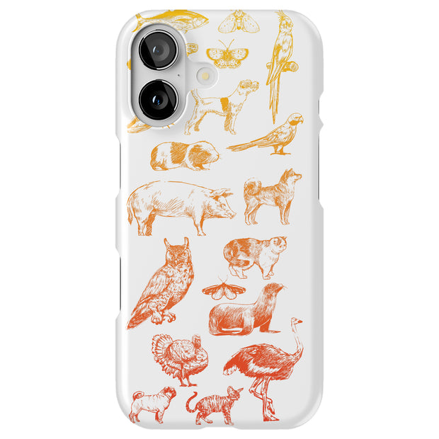 Juicey Animal Tough Cases For Apple iPhone (17, 16, 15, 14, 13, 12, 11, X, SE, 8, 7/ Air, Plus, Pro, Max, Mini, XR, XS), Print in USA
