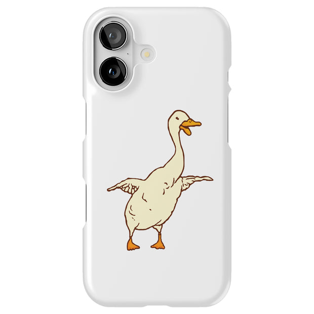 Cute Ducky Tough Cases For Apple iPhone (17, 16, 15, 14, 13, 12, 11, X, SE, 8, 7/ Air, Plus, Pro, Max, Mini, XR, XS), Print in USA