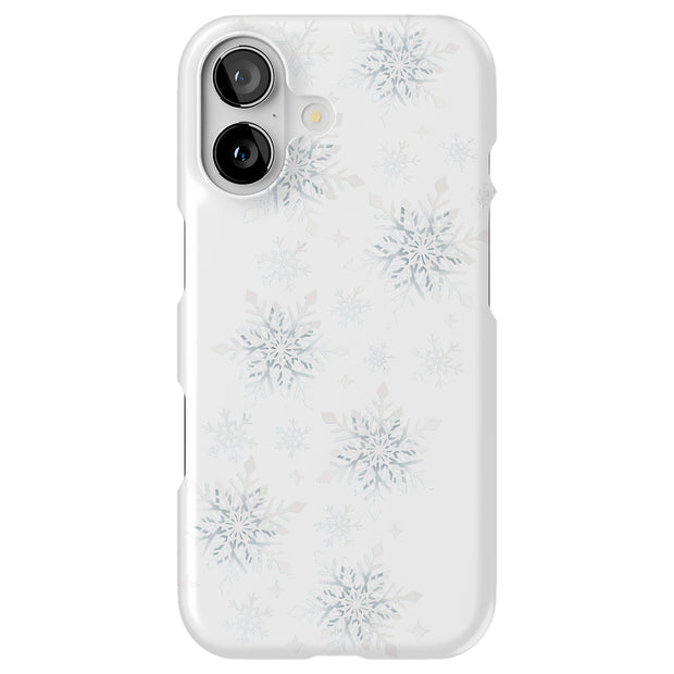Snowflake 2 Tough Cases For Apple iPhone (17, 16, 15, 14, 13, 12, 11, X, SE, 8, 7/ Air, Plus, Pro, Max, Mini, XR, XS), Print in USA